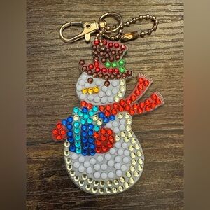 Snowman Ornament/ Key Holder